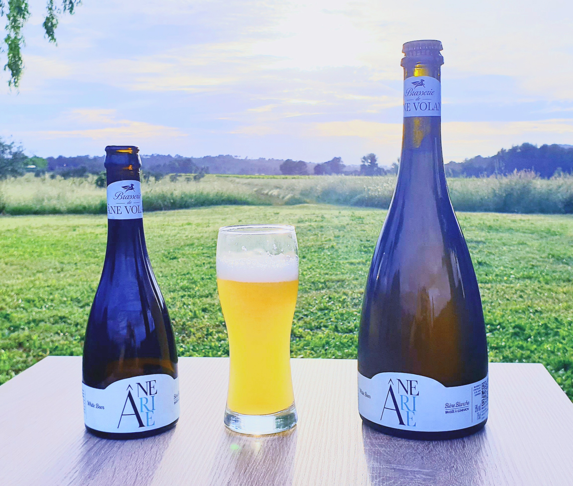 Ânerie Beer ! The White Beer of Flying Donkey Brewery